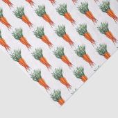 Bunch van Sinaasappel vegetable Veggie Garden Tissuepapier (Detail)