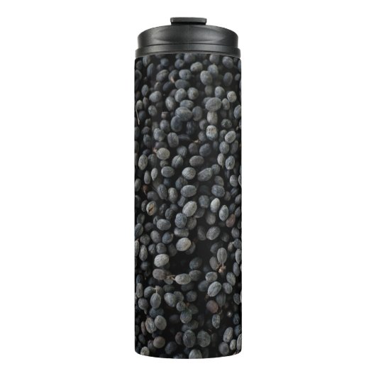 Bunch van zwarte bonen thermosbeker (Voorkant)