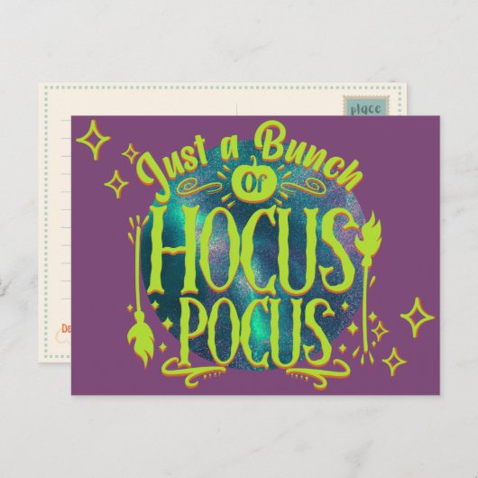 Buncha Hocus Pocus Briefkaart (Voorkant / Achterkant)