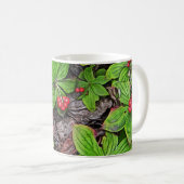 Bunchberry met bessen koffiemok (Voorkant rechts)