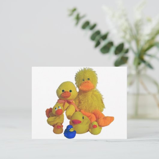 buncheenden briefkaart (Staand voorkant)