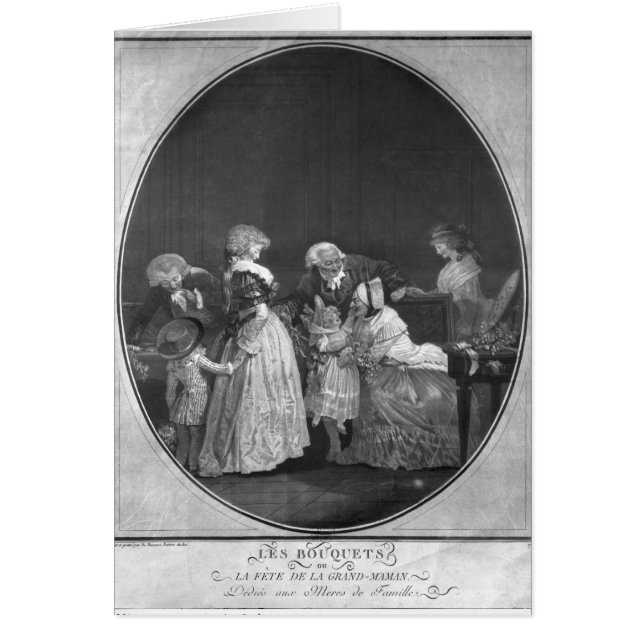 Bunches bloemen of beroemde grootmoeder (Voorkant)