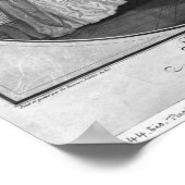 Bunches bloemen of beroemde grootmoeder poster (Hoek)