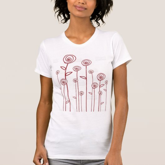 Bunches van Bloemen T-shirt (Voorkant)