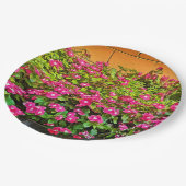 Bunches van Pink FlowersvPaper Bord (Gekanteld)