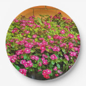 Bunches van Pink FlowersvPaper Bord (Voorkant)