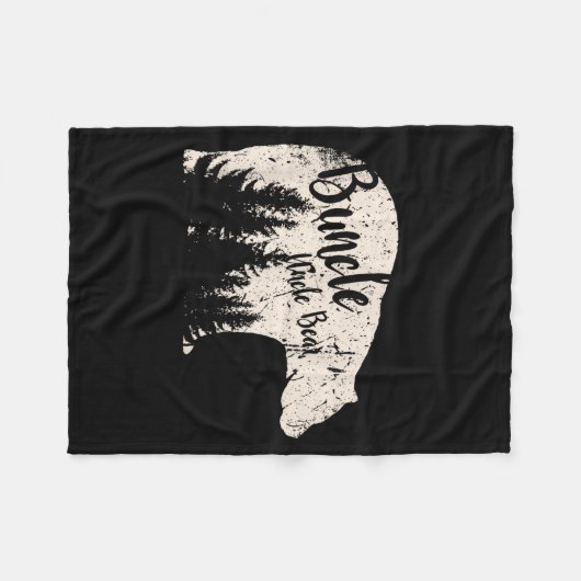 Buncle - They Call Me Buncle - The Uncle Funny  Fleece Deken (Voorkant (Horizontaal))