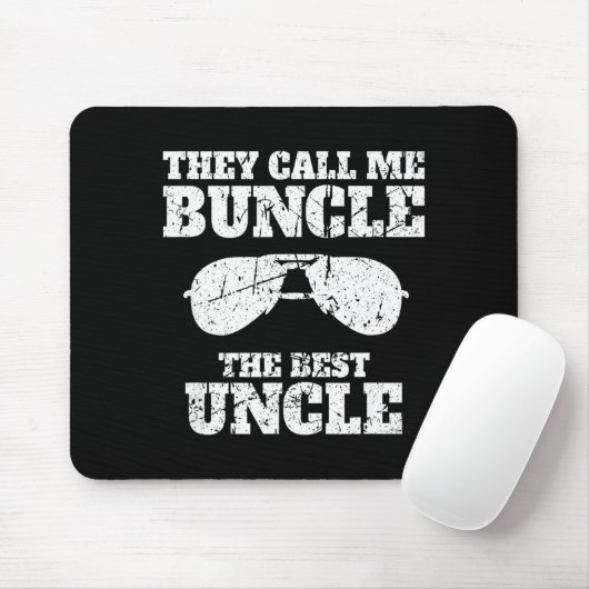 Buncle - They Call Me Buncle - The Uncle Funny Muismat (Met muis)