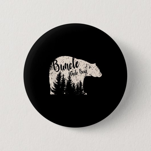 Buncle - They Call Me Buncle - The Uncle Funny  Ronde Button 5,7 Cm (Voorkant)