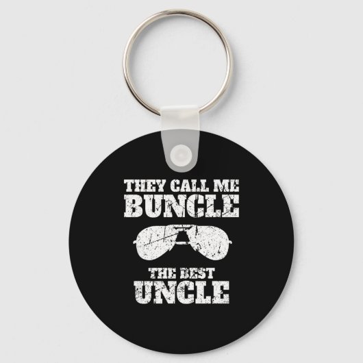 Buncle - They Call Me Buncle - The Uncle Funny  Sleutelhanger (Voorkant)