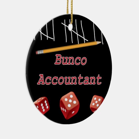 Bunco Accountant Ornament (Rechts)
