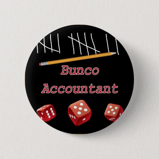 Bunco Accountant Ronde Button 5,7 Cm (Voorkant)