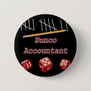 Bunco Accountant Ronde Button 5,7 Cm