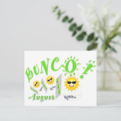 Bunco August Briefkaart (Staand voorkant)