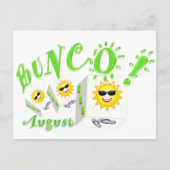 Bunco August Briefkaart (Voorkant)