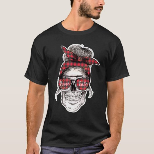 Bunco Babe Halloween Skeleton T-shirt (Voorkant)