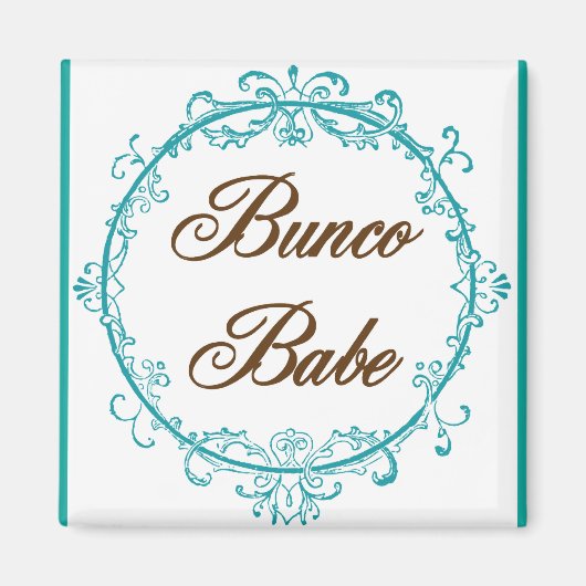bunco babe magneet (Voorkant)