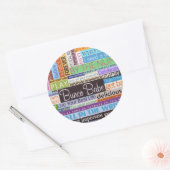 Bunco Babe Ronde Sticker (Envelop)