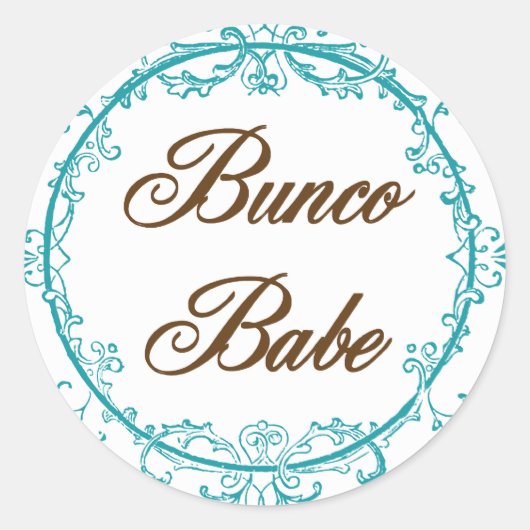 Bunco Babe Stickers (Voorkant)