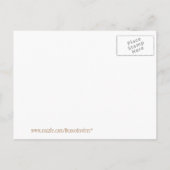 Bunco Babe Uitnodiging Briefkaart (Achterkant)