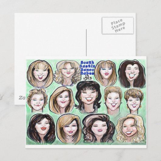 Bunco Babes Briefkaart (Voorkant / Achterkant)