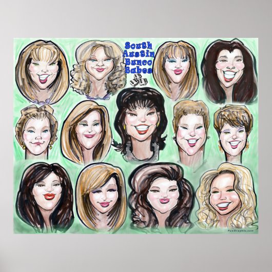 Bunco Babes Print of Poster (Voorkant)