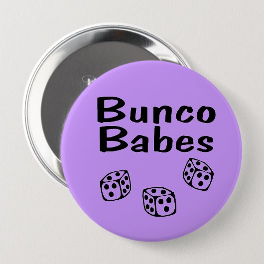 Bunco Babes Ronde Button 4,0 Cm (Voorkant /achterkant)