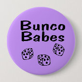 Bunco Babes Ronde Button 4,0 Cm (Voorkant)