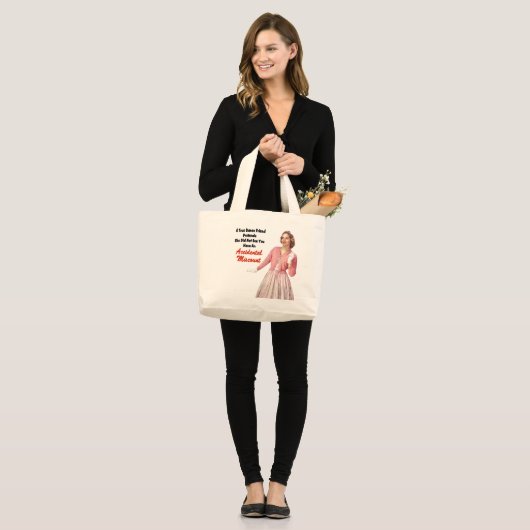 Bunco Bag en Retro Grote Tote Bag (Voorkant (model))