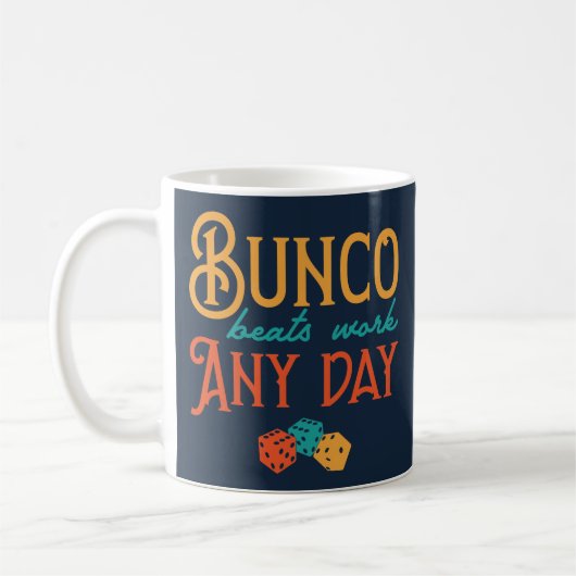 Bunco beats werkt elke dag koffiemok (Links)