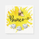 Bunco Bee Dice Party Servet (Voorkant)