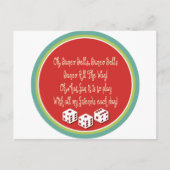 bunco bells , bunco bells briefkaart (Voorkant)