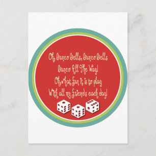 bunco bells , bunco bells briefkaart