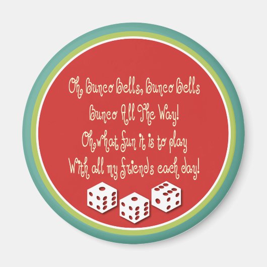 bunco bells , bunco bells magneet (Voorkant)