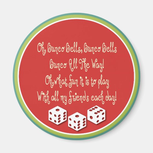 bunco bells , bunco bells magneet (Voorkant)
