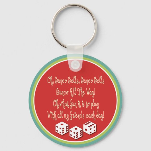 bunco bells , bunco bells sleutelhanger (Voorkant)