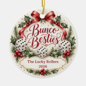 Bunco Beste Vriendinnen Keramisch Ornament (Voorkant)