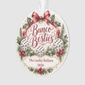 Bunco Beste Vriendinnen Ornament (voorkant)