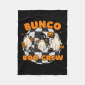Bunco Boo Crew Bunco Halloween Dice  Fleece Deken (Voorkant)