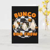 Bunco Boo Crew Bunco Halloween Dice Kaart (Gele Bloem)