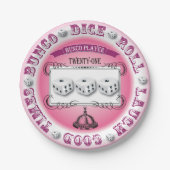 Bunco-Borden Papieren Bordje (Voorkant)