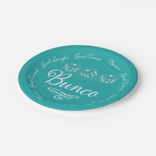 Bunco-Borden Papieren Bordje (Gekanteld)