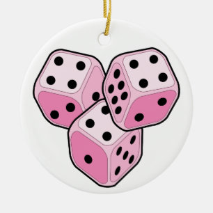Bunco Breast Cancer Keramisch Ornament