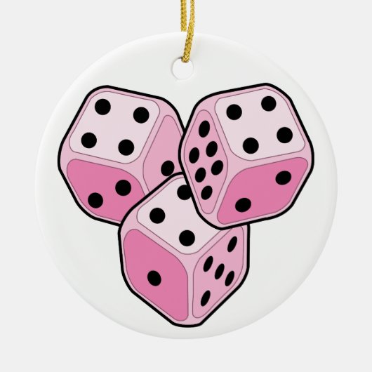 Bunco Breast Cancer Keramisch Ornament (Voorkant)