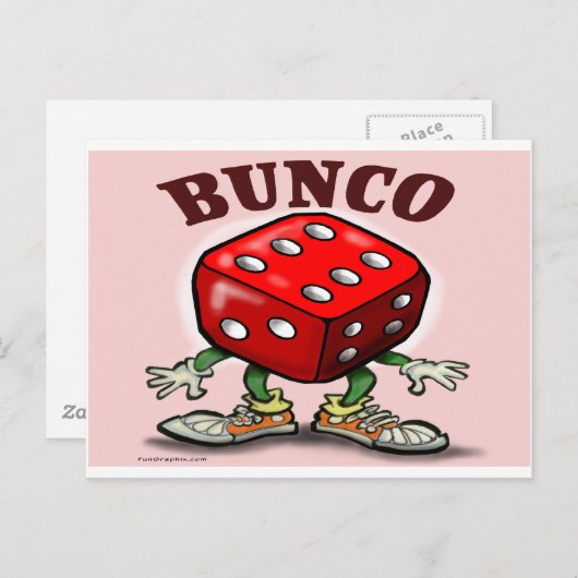 Bunco Briefkaart (Voorkant / Achterkant)