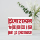 bunco briefkaart (Staand voorkant)