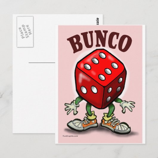 Bunco Briefkaart (Voorkant / Achterkant)