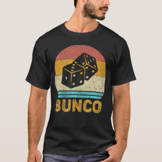 Bunco Bunco dobbelspel T-shirt
