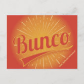 Bunco Burst-uitnodiging Uitnodiging Briefkaart (Voorkant)