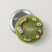 Bunco-Button - Boho of Bohemian Design Ronde Button 5,7 Cm (Voorkant /achterkant)